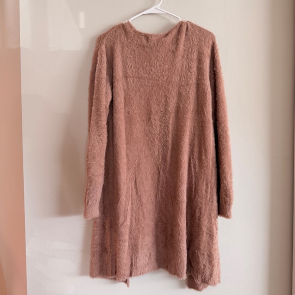 Scandal Italy Ella Soft Fuzzy Knit Loungewear Travel Cardigan Sweater OS NWT - Picture 5 of 8